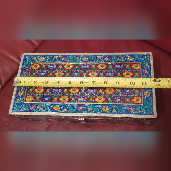 💙💛❤️💚Indian trinket box💚❤💛💙 - Picture 6 of 8